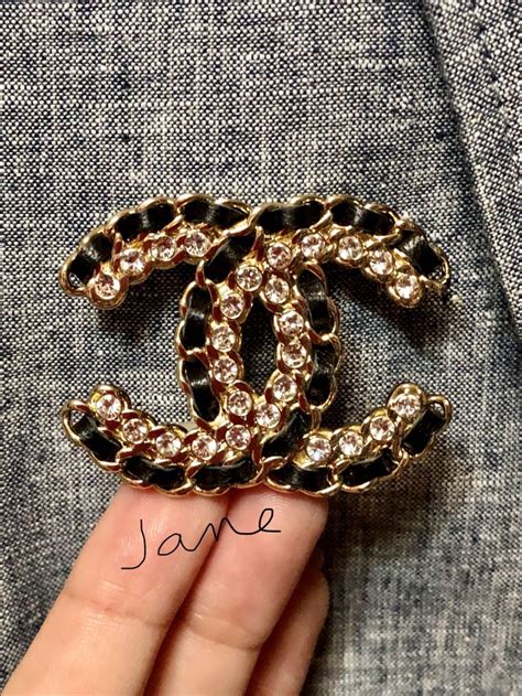 chanel brooch replica vs real|cheap knock off chanel jewelry.